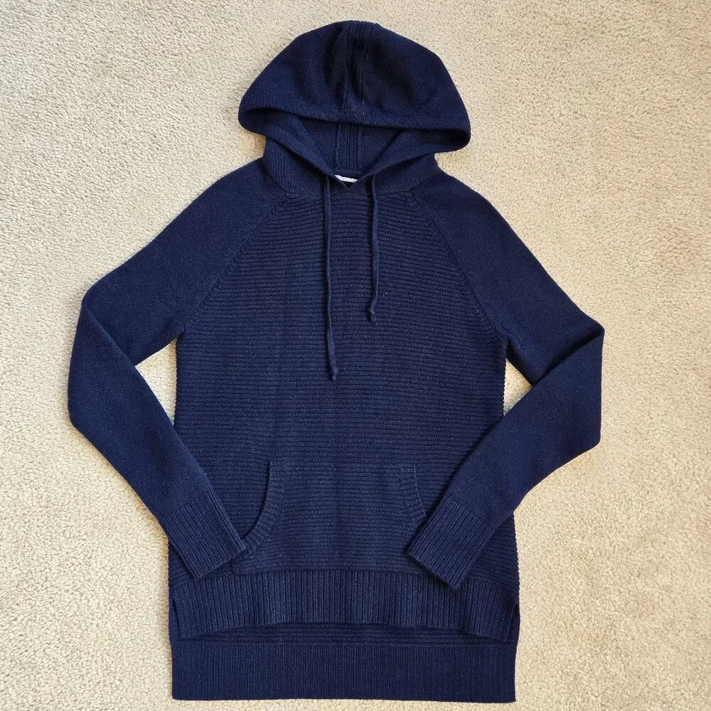 NWOT Oversized 100% Cashmere Hoodie Athleta - Picture 1 of 13